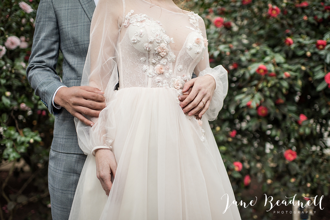 Wedding dress details