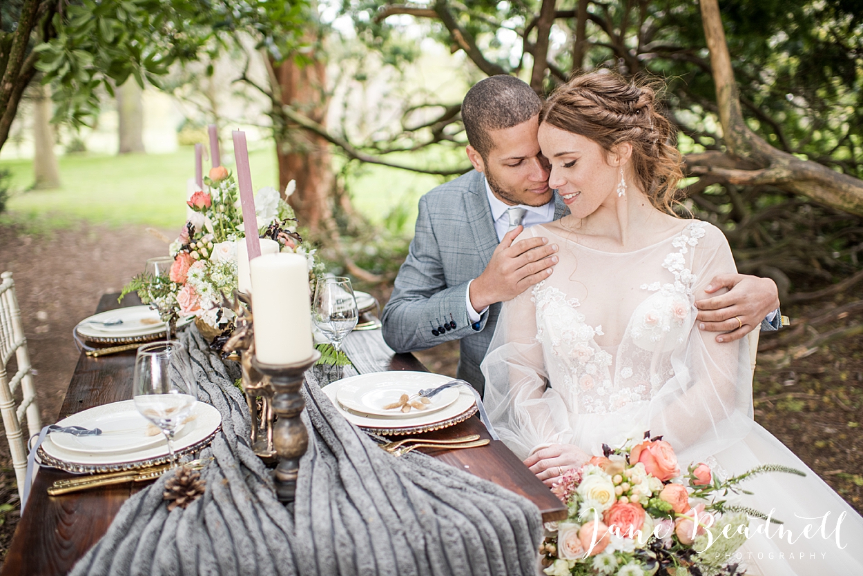 wedding table decor and wedding flowers
