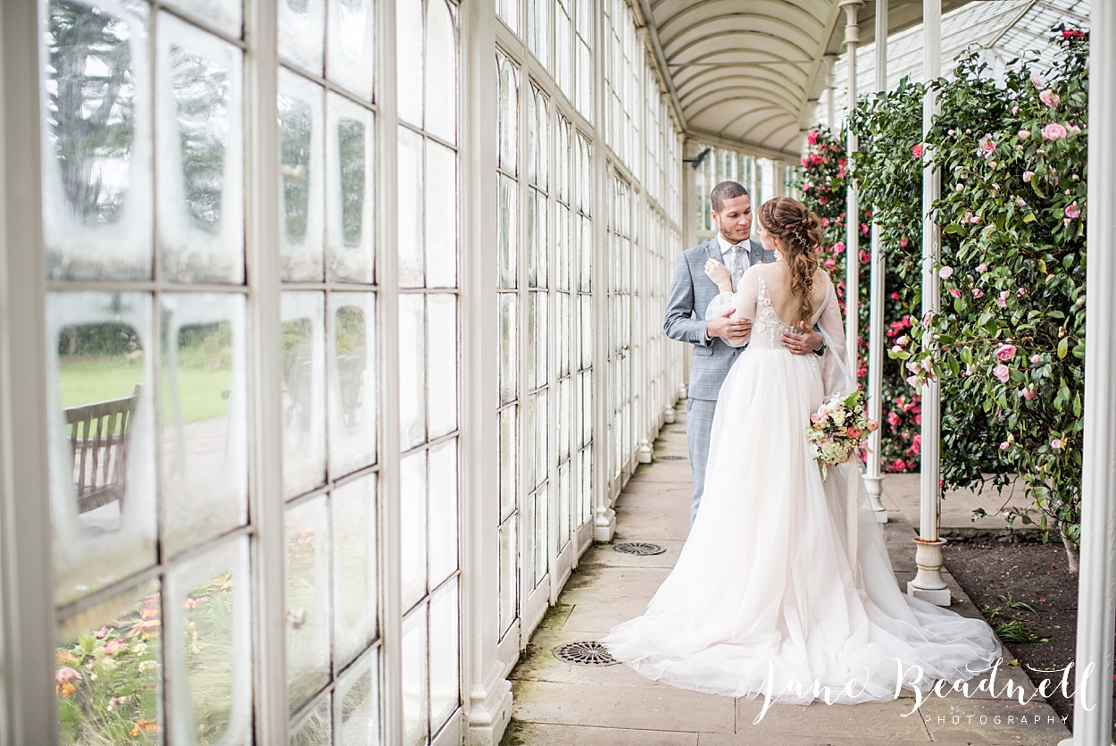 wedding dress and bouquet inspiration