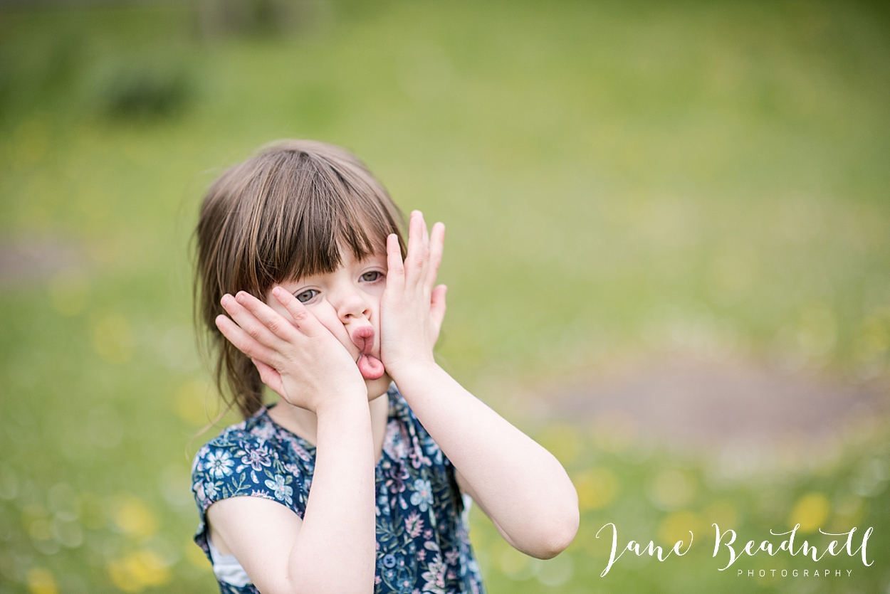 Family blossom portrait photography Harrogate