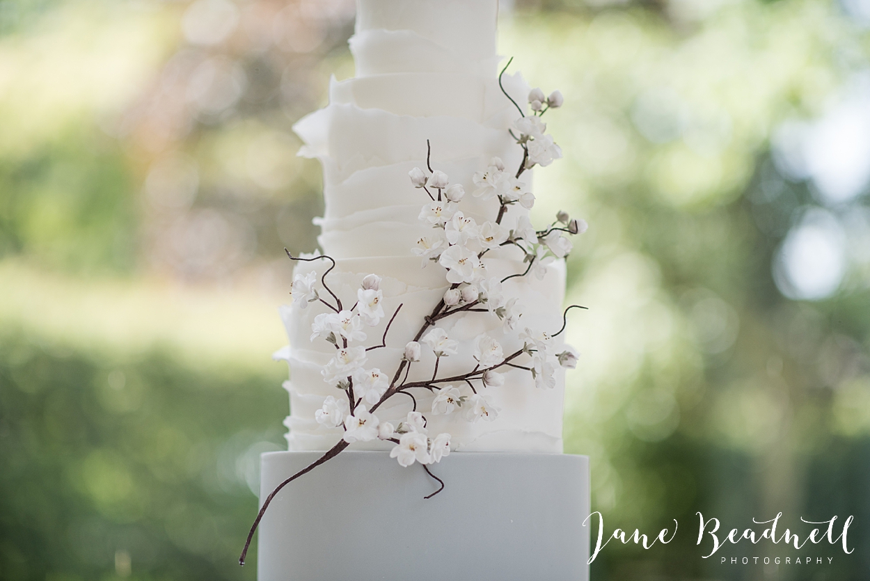 Blossom wedding cake