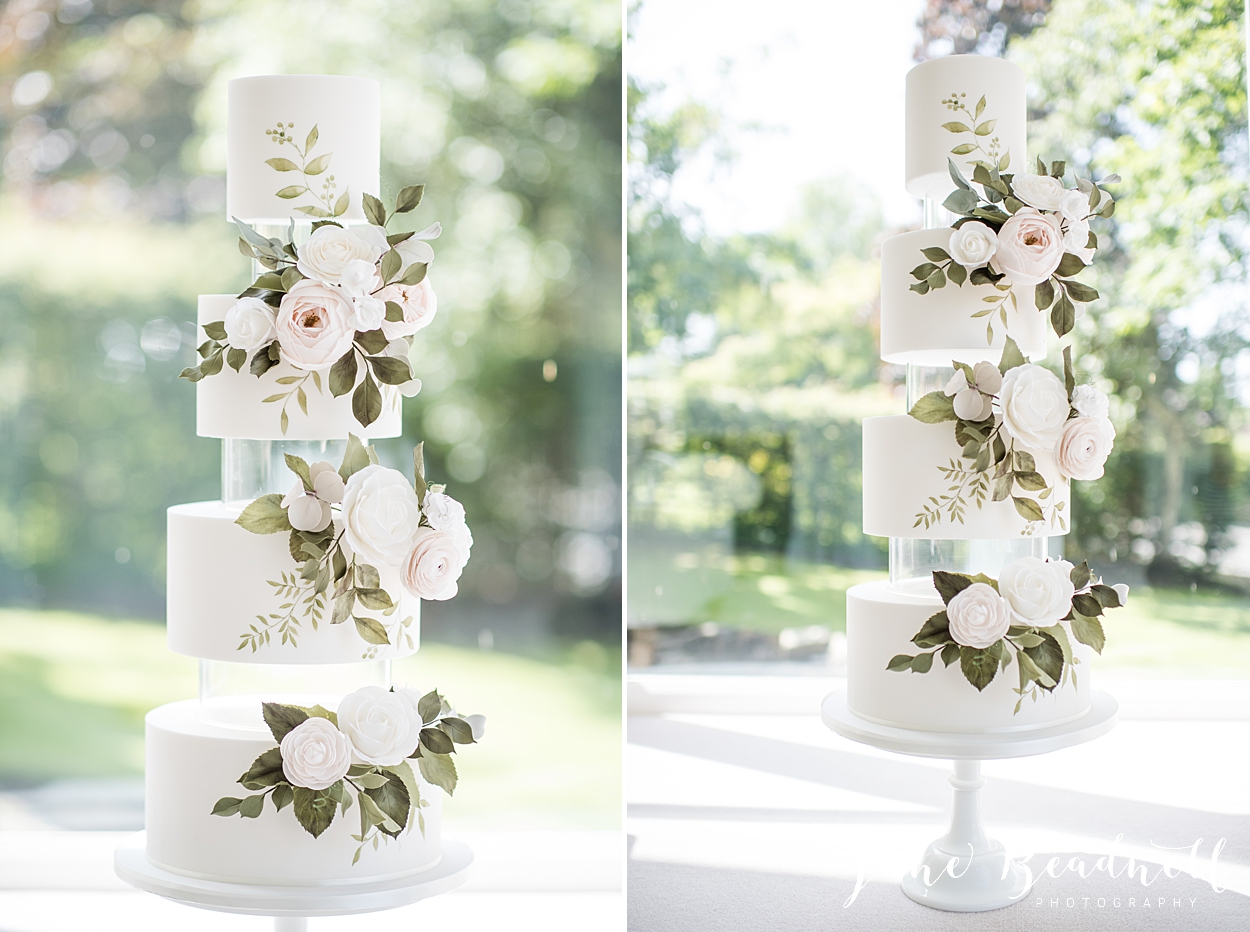 4 tier wedding cake design
