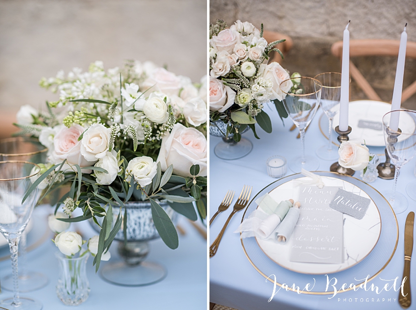 Wedding flowers center pieces
