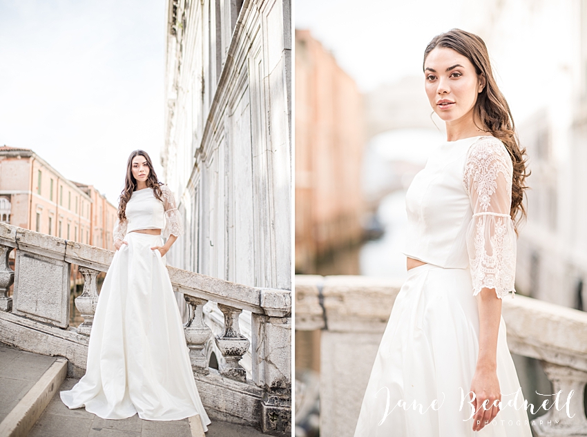 Destination wedding photographer Bridge of Signs Venice