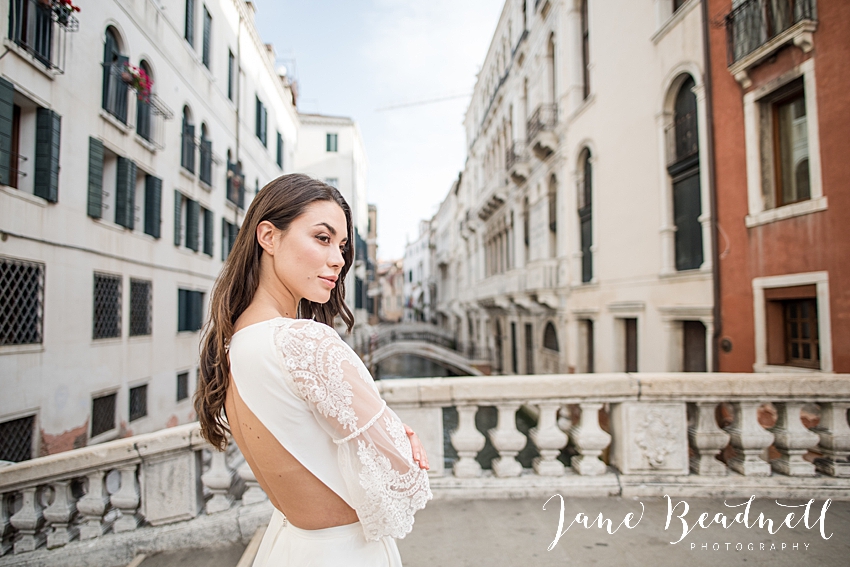 Destination wedding photographer Bridge of Signs Venice