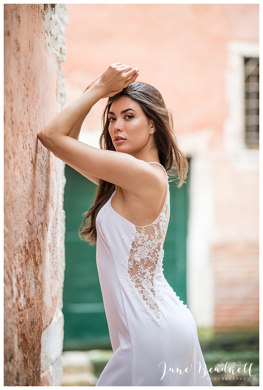 Wedding dress designer Bridal photoshoot Venice