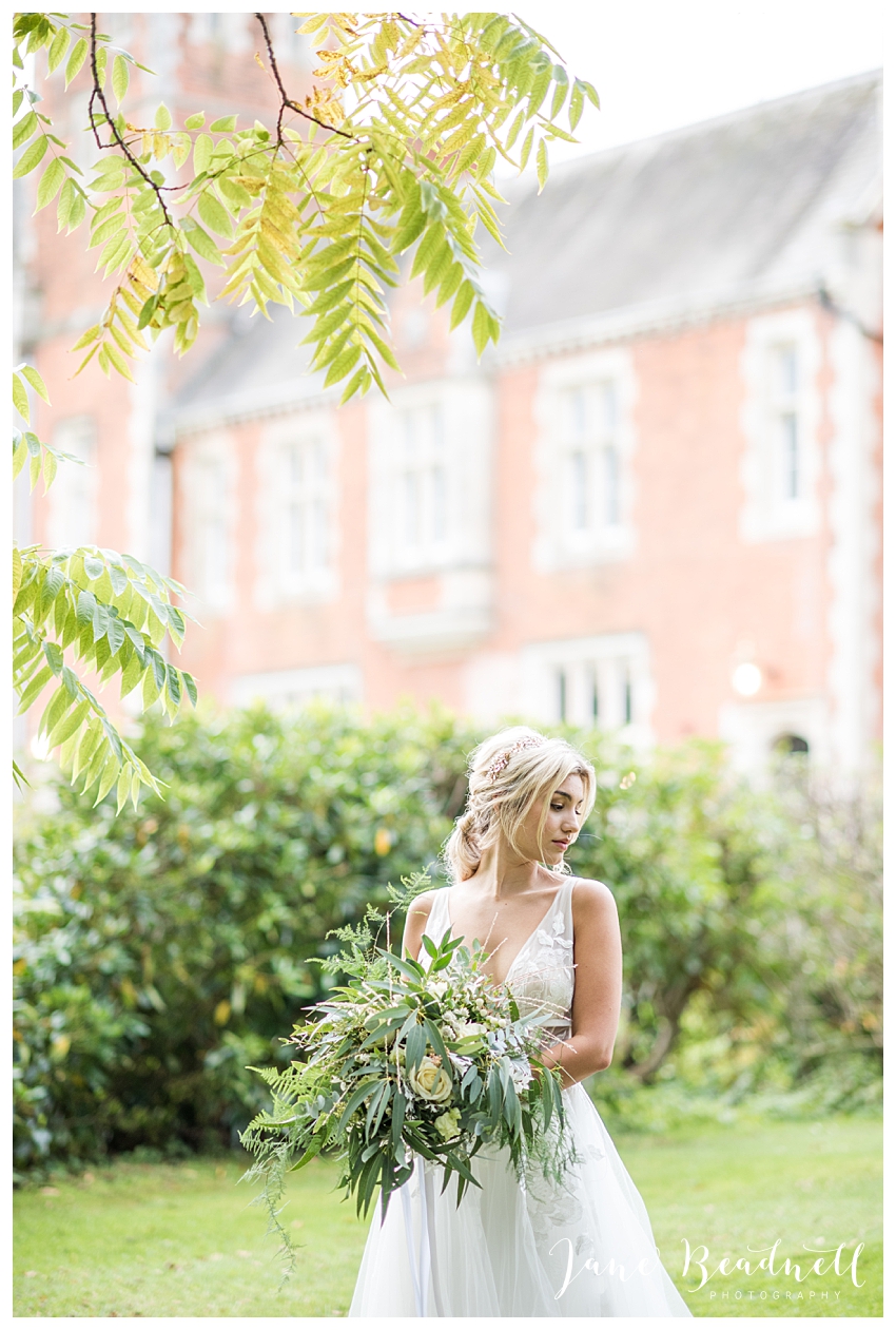 Mint and Moose wedding flowers Thicket Priory York