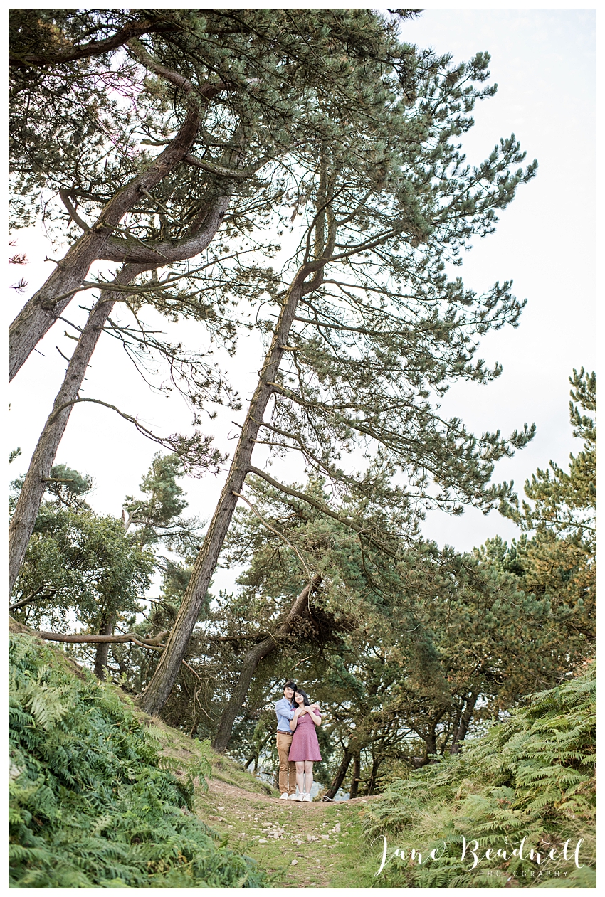 Ilkley Moor engagement photos by Yorkshire photographer Jane Beadnell